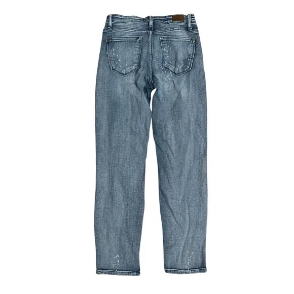 Judy Blue Faded Blue Boyfriend Jeans - Picture 2 of 11